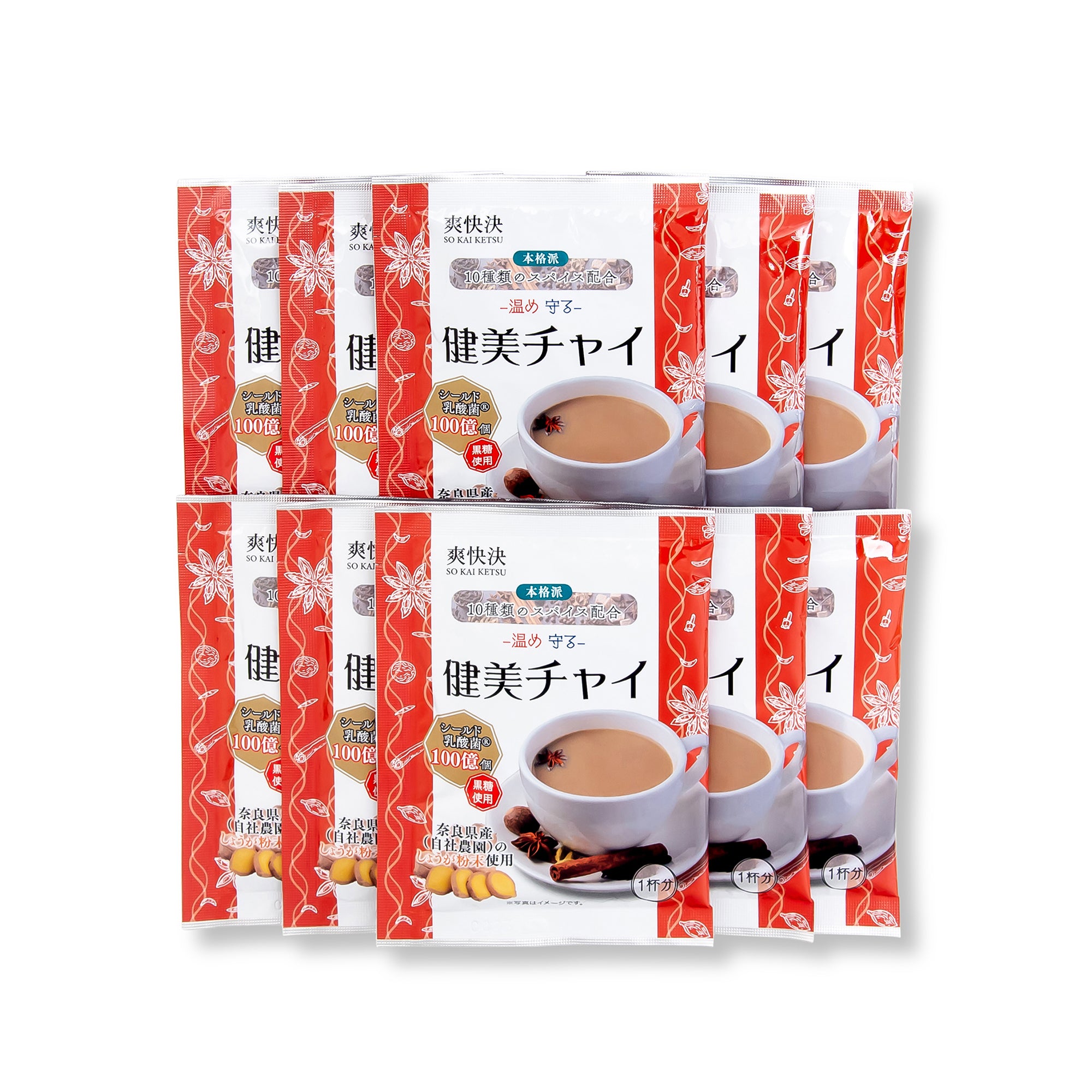 爽快決 健美チャイ 13.6g×10袋